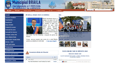 Desktop Screenshot of primariabraila.ro